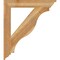 Ekena Millwork Funston Traditional Rough Sawn Bracket, Western Red Cedar, 4"W x 30"D x 34"H BKT04X30X34FST01RWR - alternate 2